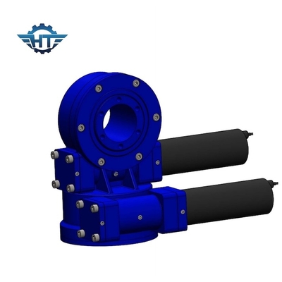 acheter Double boîte de vitesse d'entraînement de groupe d'axe de 7 pouces avec des moteurs de C.C 12V pour le système de piste solaire online manufacture
