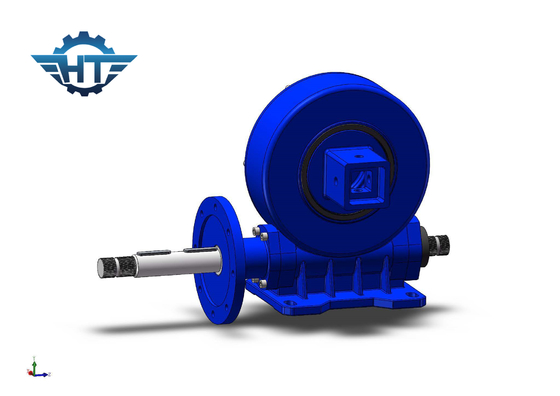 acheter Vertical Single Worm Slew Drive Gearbox With 230VAC Gear Motor For Solar Tracking System online manufacture