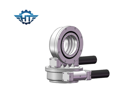 acheter Vertically And Horizontally Mounted Dual Axis Slewing Gear Drive With 24 VDC Motors online manufacture