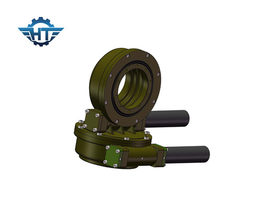 acheter Envelop Dual Axis Worm Gear Slew Drive With 12vdc Electrical Motor , Long Life online manufacture