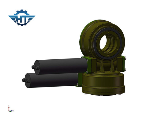 acheter High Backlash Small Dual Axis Slew Drive Worm And Gear Structure For Solar Tracking System online manufacture