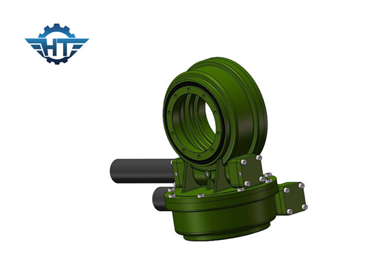 acheter Dual Axis Small Slew Drive With 24VDC Planetary Geared Motor For Solar Tracking System online manufacture
