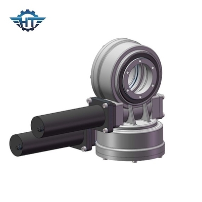 Engrenage à vis sans fin de sablier pivotant Ring Bearing For Curved Mirrors Csp parabolique