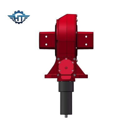 3 pouces IP66 Petit entraînement à chenille avec moteur d'engrenage planétaire 24VDC pour système de suivi solaire incliné