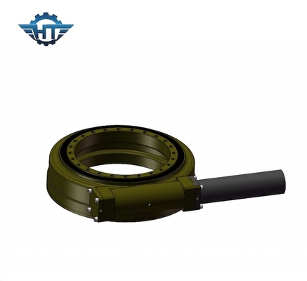 Petite commande horizontale incluse de groupe avec le moteur 24VDC avec pour les traqueurs solaires inclinés