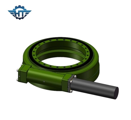 Commande de groupe d'engrenage à vis sans fin de sablier petite pour le traqueur solaire avec le moteur de l'engrenage 24VDC planétaire