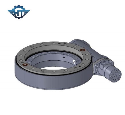 Commande de groupe d'engrenage à vis sans fin de sablier petite pour le traqueur solaire avec le moteur de l'engrenage 24VDC planétaire