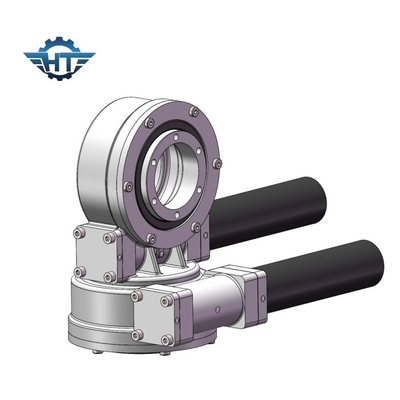Commande solaire de groupe de double axe avec le moteur 24VDC et encodeurs pour de doubles traqueurs et satellite d'axe