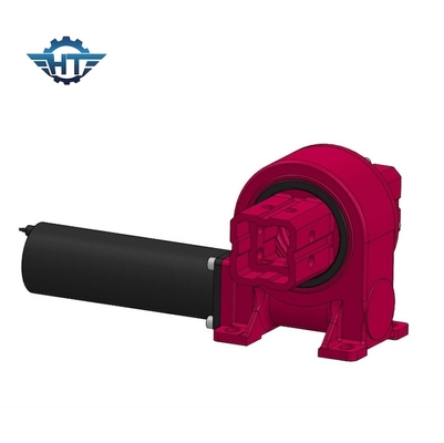 CE Enveloppe verticale à traction à traction vermifugée Boîte de vitesses moteur Traqueur solaire
