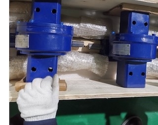 3 pouces de boîte de vitesse de ver avec le moteur pour le système de piste de panneau solaire de charge lourde