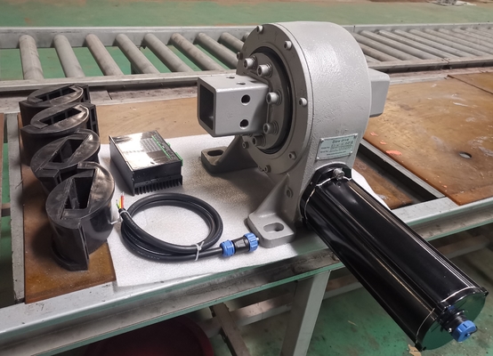 Enveloppant la boîte de vitesse 5&quot; d'entraînement de pivotement d'engrenage à vis sans fin Fresnel s'est concentré
