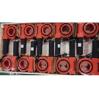 Le haut engrenage à vis sans fin du couple IP66 a massacré le lecteur 21 pouces pour des turbines de vent