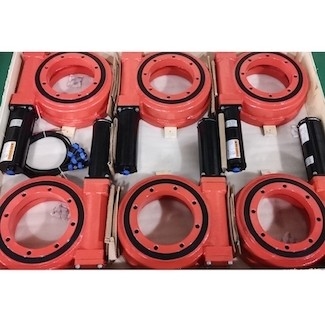 14 pouces de groupe Ring Drive Construction Machinery High de moteur à courant alternatif inclinant le couple