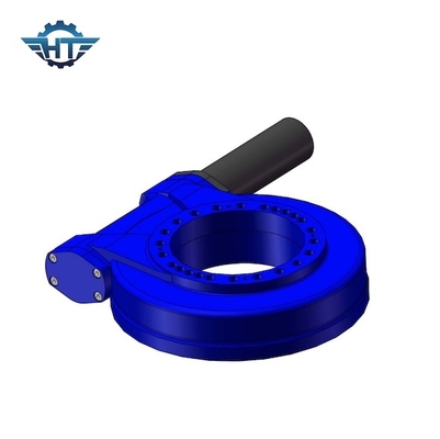 Engrenage à vis sans fin SE1 pivotant le système de piste de Ring Single Axis Smart Solar